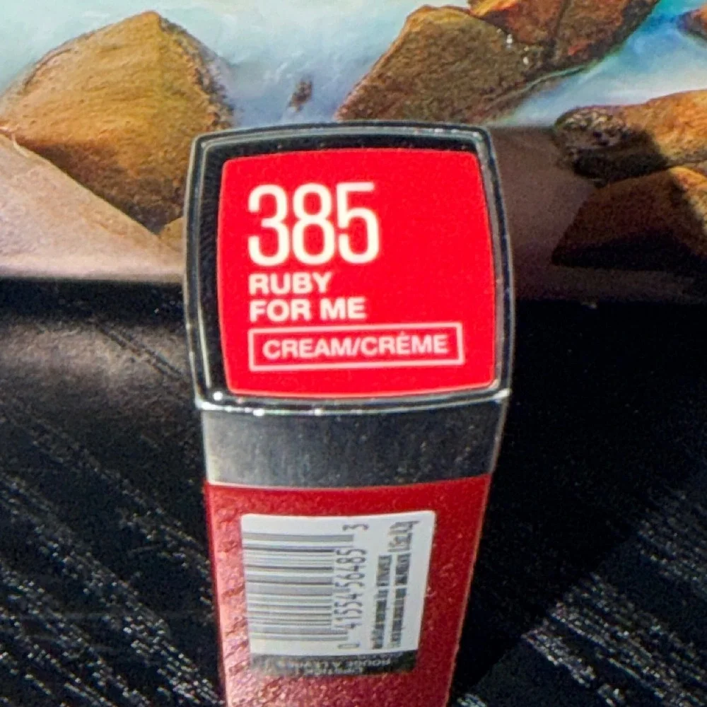 Maybelline Color Sensational Made For All Lipstick 385 Ruby For Me Red Cream